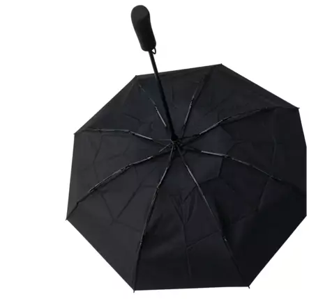 SATEENVARJO TUULENPITÄVÄ MUSTA - Sateenvarjot - 6438159218238 - 2
