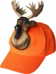 Acces Lippalakki Hirvi Oranssi - Miesten pipot, hatut ja lakit - 6410416263618 - 1