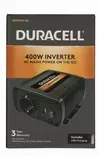 Duracell 400W invertteri 1x pistoke 1xUSB-portti - Auton akkutarvikkeet - 5055190179598 - 3