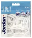 Jordan 36kpl 3-in-1 Flosser lankain - Suunhoito, hammastahnat ja -harjat - 7038516858108 - 1