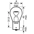 OSRAM POLTIN 12V ECO P21W 2KPL/PKT - Auton polttimot - 4050300925448 - 1
