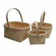 Pärekori/herkkukori vaalea 17x11x10 cm - Marjanpoimintatarvikkeet - 6410410067588 - 1