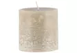 Polar Pöytäkynttilä beige 7x7 cm - Pöytäkynttilät ja tuoksukynttilät - 6410416104928 - 1