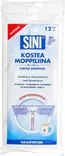 SINI KOSTEA MOPPILIINA 12 KPL - Siivousliinat ja -sienet - 6423800037498 - 1