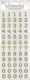 Glitternumerotarra kulta - Tee-se-itse DIY - 6417715024988 - 2