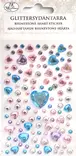 Glittersydäntarra sini/lila - Tee-se-itse DIY - 6417715125098 - 2