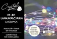 LANKAVALOSARJA LED 20 L PASTELLI - Sisävalosarjat ja valonauhat - 6438159388368 - 1