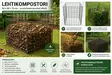 Lehti kompostori 90x90x70cm - Kompostointi - 6438159220798 - 2