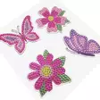 Timanttimaalaus Perhoset ja kukat 4kp - Tee-se-itse DIY - 6417715020058 - 2