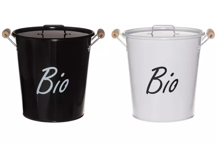 4Living Metallisanko bio - Jätteiden lajittelu - 6410412684608 - 1