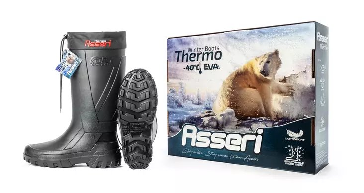 Asseri Thermo lämpösaapas eva -40c - Miesten kumisaappaat - 4741555027048 - 1