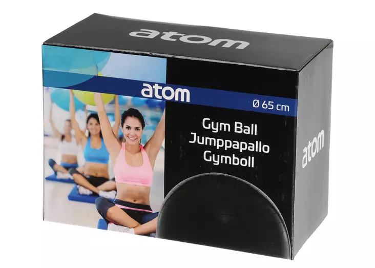 Atom Jumppapallo 65 cm - Kuntoiluvälineet - 6410412722188 - 1