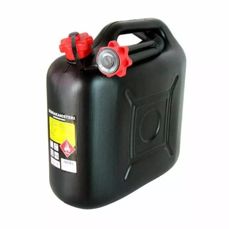 BENSAKANISTERI 10L MUSTA - Polttoainekanisterit ja suppilot - 6416061737108 - 1