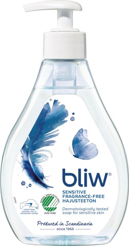 Bliw 300ml Sensitive pumppupullo nestesaippua - Käsisaippuat - 7310610017538 - 1