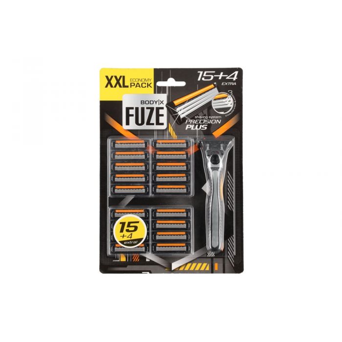 Body X Partahöylä ja 19 vaihtoterää EN-FI-SV-NO-DK - Karvojen poisto - 8720143121838 - 1