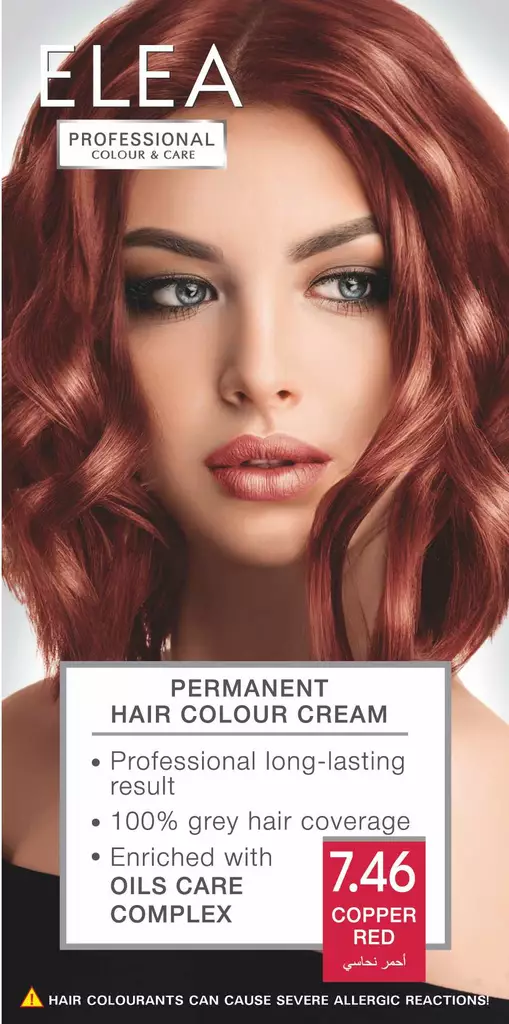 ELEA COPPER RED 7,46 - Hiusvärit - 3800708382418 - 1