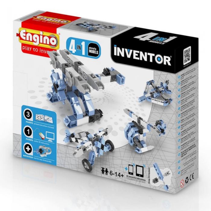 ENGINO RAKENNUSPALIKAT 4in1 - Sisäleikit - 5291664001198 - 1