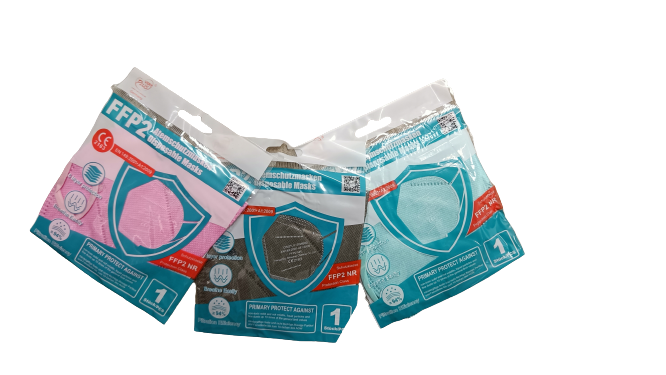 FFP-2 KASVOMASKI / HENGITYSSUOJAIN - Kertakäyttöiset suojat - 4058485000998 - 1