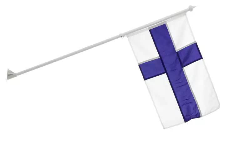 Fasadilippu seinään 70x45 cm - Seinälipputangot ja liput - 6410410149468 - 1