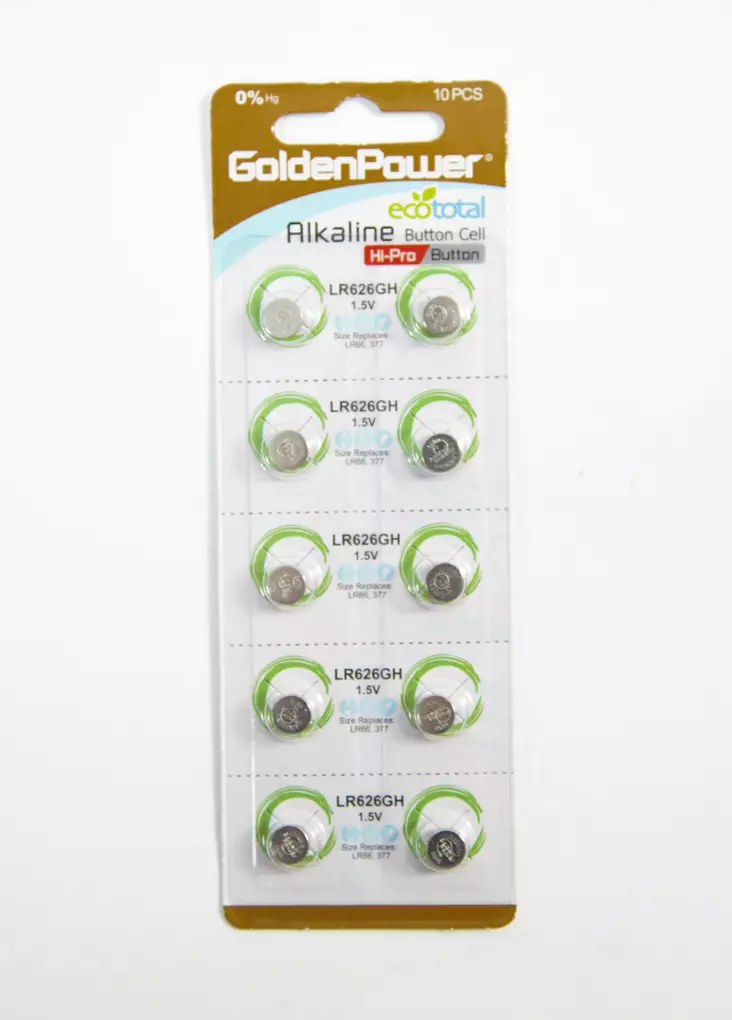 GOLDEN POWER PARISTO LR626 10kpl - Nappiparistot - 4895026704188 - 1