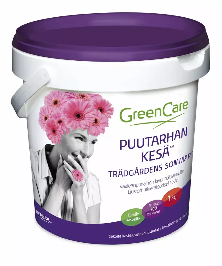 GREEN CARE PUUTARHAN KESÄ 1kg - Ulkokasvien lannoitteet ja ravinteet - 6417610051218 - 1