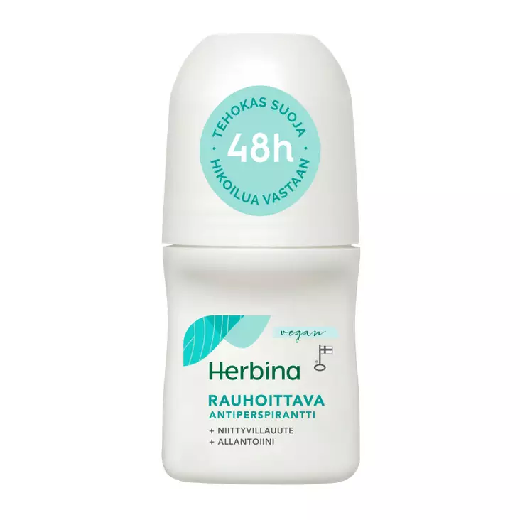 HERBINA 50ML RAUHOITTAVA ANTIPRSPIRANTTI - Naisten deodorantit - 6414505161458 - 1
