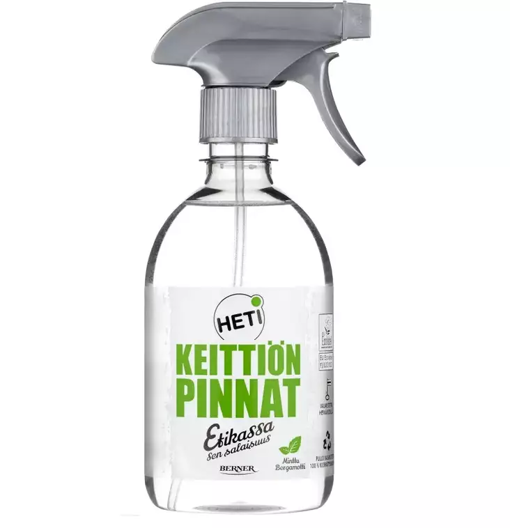 HETI 500ML KEITTIÖN PINNAT BERGAMOTTI - Yleispuhdistusaineet - 6414505168228 - 1