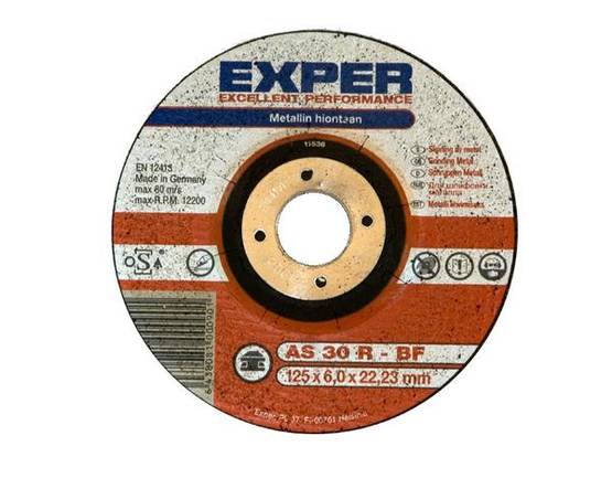 HIOMALAIKKA METALLI 115X6,0 - Hiomalaikat - 6438081000888 - 1