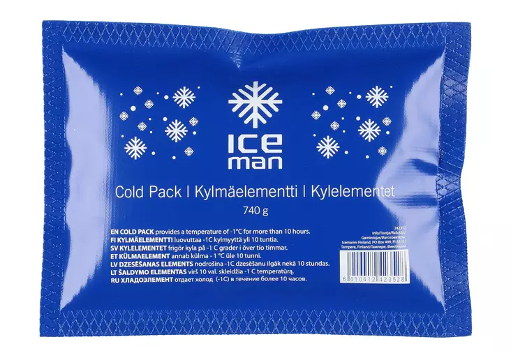 Iceman Kylmäelementti 740 g - Kylmälaukut ja lämpölaukut - 6410412423528 - 1