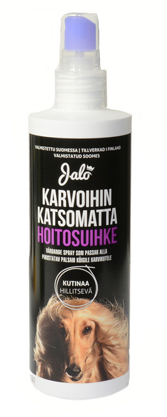 Jalo Karvoihin katsomatta hoitosuihke 250 ml - Koiran trimmaus ja turkinhoito - 6414400411528 - 1