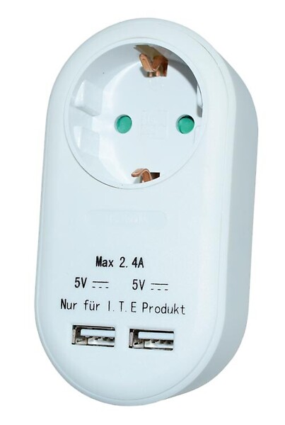 Jatkopistorasia USB-lataus - Auton puhelintarvikkeet - 6438140935908 - 1