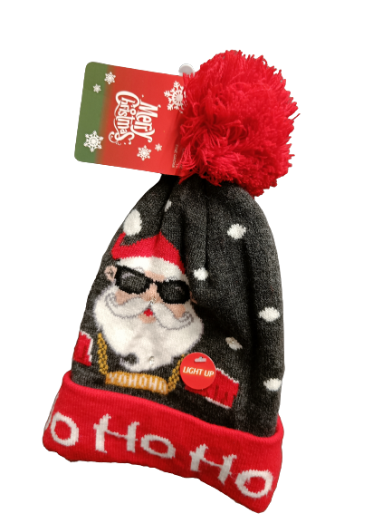 Joulupipo LEDeillä - Miesten pipot, hatut ja lakit - 8719922157168 - 1