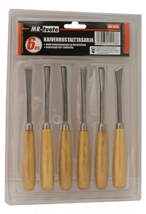 KAIVERRUSTALTTASARJA 6-OS. - Tee-se-itse DIY - 6430032152288 - 1