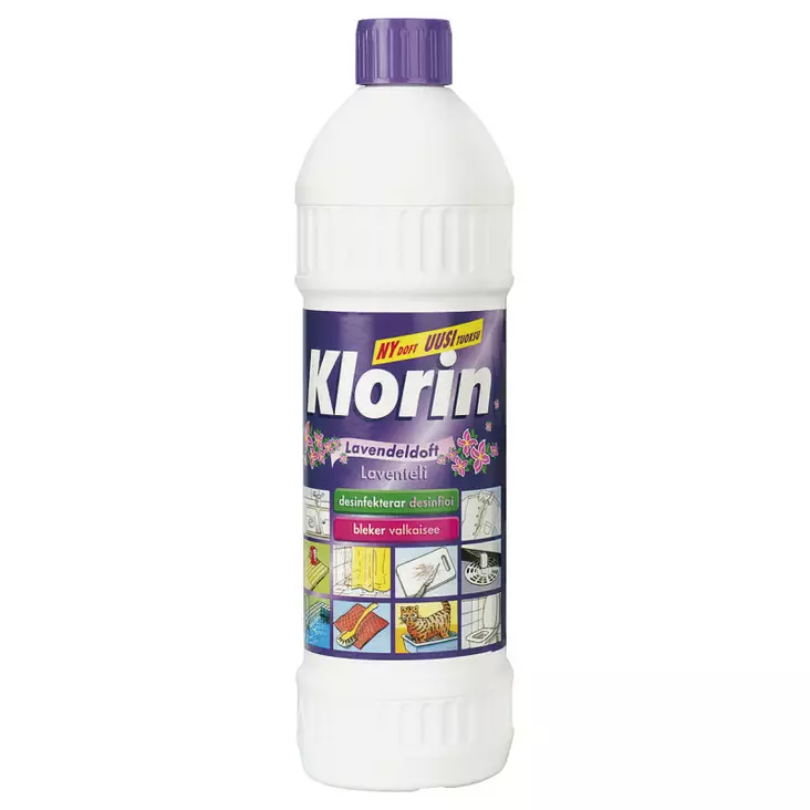KLORIN LAVENTELI 750ML - Valkaisu- ja desinfiointiaineet - 8714789002248 - 1