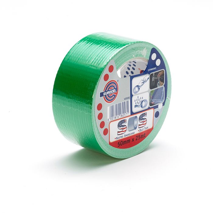 KORJAUSTEIPPI 50MM X 25M VIHREÄ - Ilmastointiteippi - 8001814000288 - 1