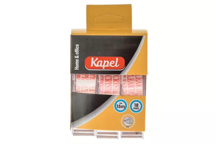 Kapel Teippi kirkas 3 kpl - Teipit - 6410411531958 - 1