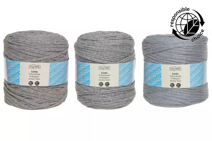 Kehrä Trikookude Linda harmaa - Käsityölangat - 6410412921918 - 1