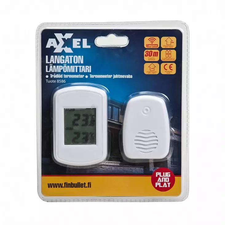 LÄMPÖMITTARI LANGATON - Sisälämpömittarit - 6438152085868 - 1