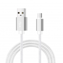 MOBIA PUNOTTU DATAKAAPELI USB-C 2.0, 2M HOPEA - Laturit - 6430076520708 - 1
