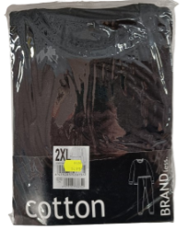 Miesten kerrasto puuvilla musta L - Miesten alusvaatteet - 6419285734748 - 1