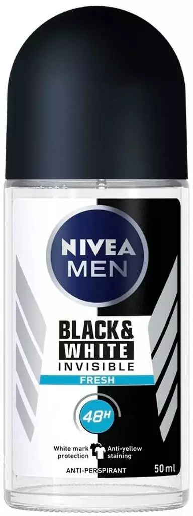 NIVEA MEN DEO ROLL-ON b&w ORIGINAL - Miesten deodorantit - 0000042349518 - 1