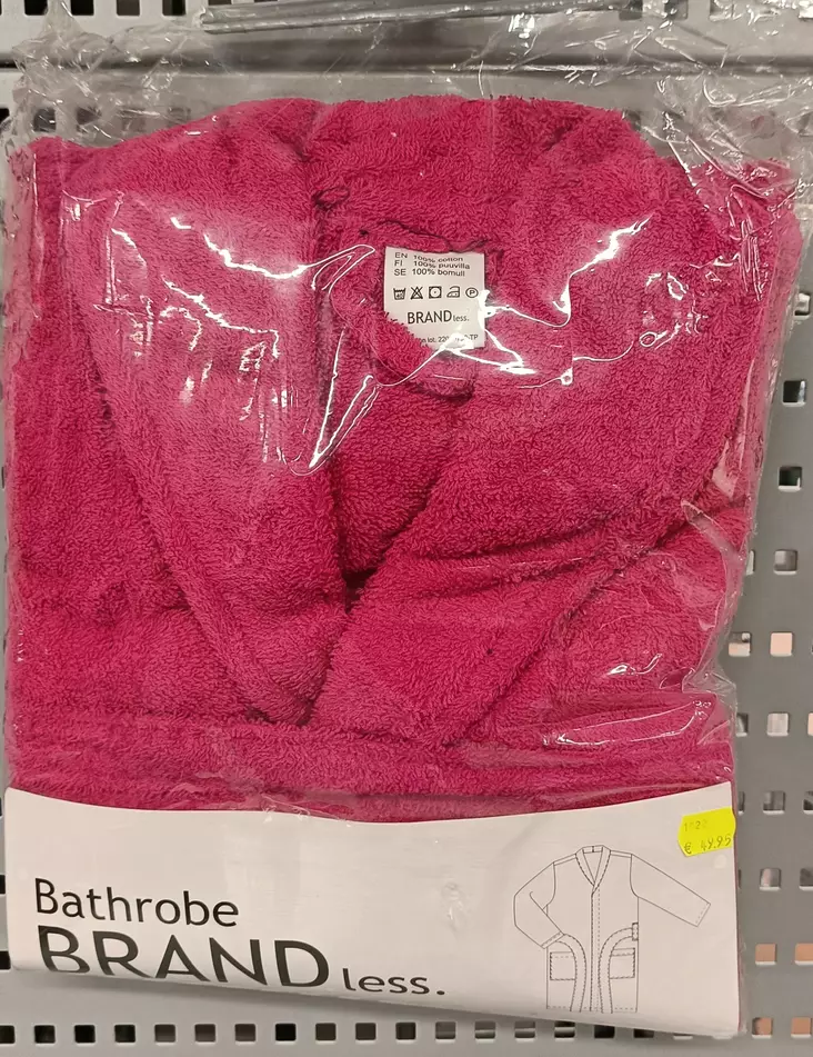 Naisten kylpytakki Frotee L-XL fuksia - Naisten aamutakit ja kylpytakit - 6419285631818 - 2