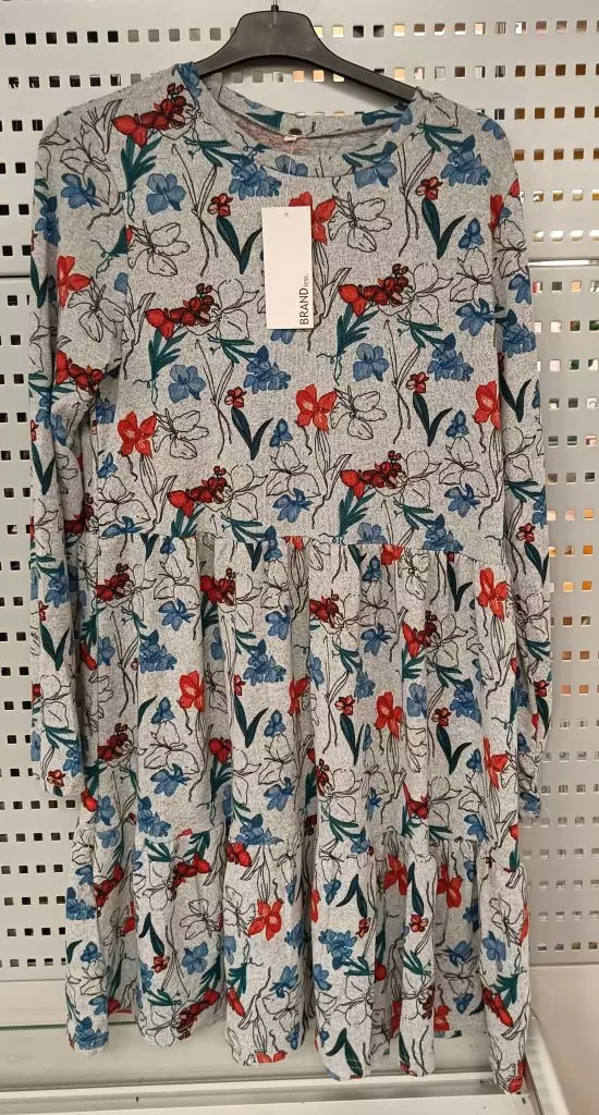 Naisten neulemekko Frill 40-42 col 2 - Mekot - 6419285933868 - 1