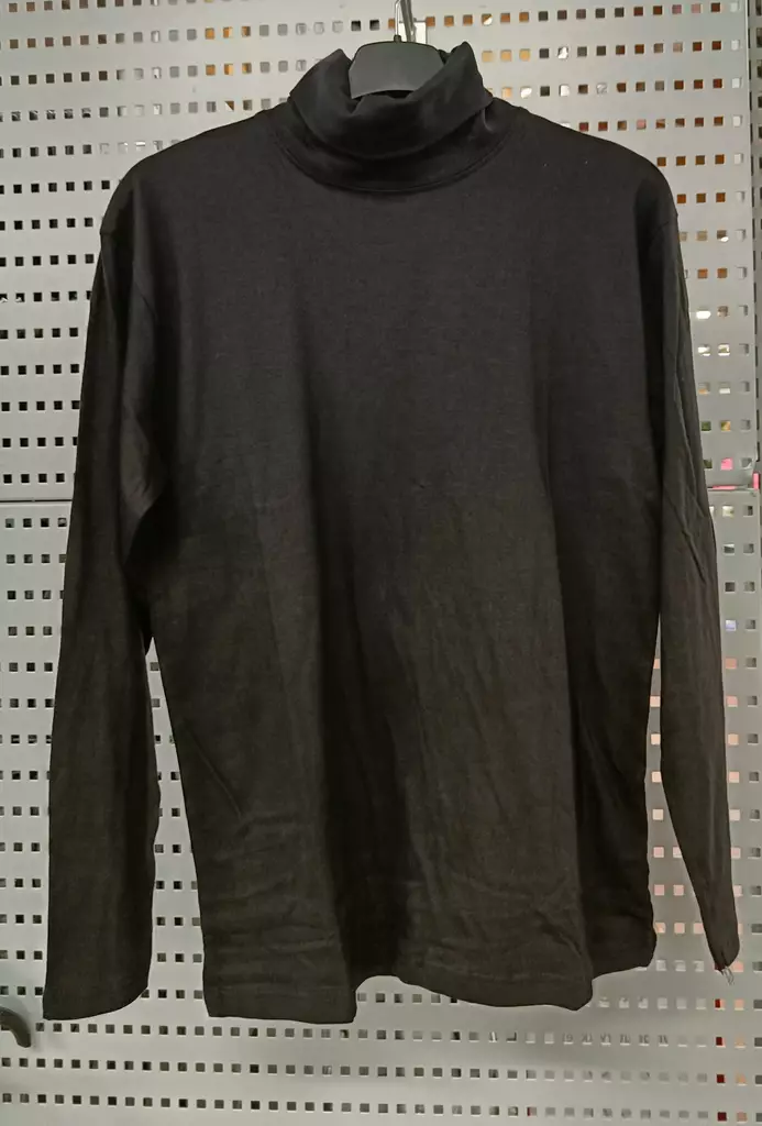 Naisten pitkähihainen poolopaita High neck 2XL tummanharmaa - Naisten pitkähihaiset paidat ja tunikat - 6419285607868 - 2