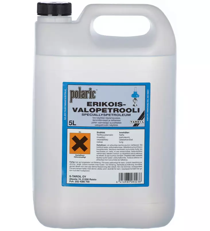 POLARIC VALOPETROOLI 5L - Polttoaineet - 6416983080238 - 1