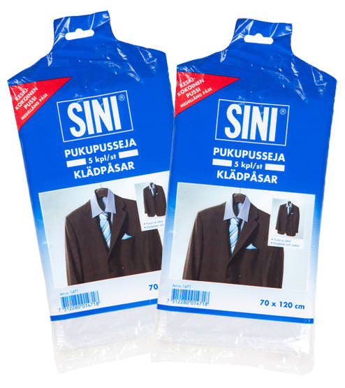 PUKUPUSSEJA 5 KPL - Vaatteiden säilyttäminen - 7312280014718 - 1