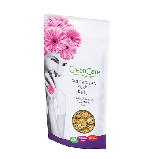 PUUTARHAN KESÄ PALLO 25 KPL - Ulkokasvien lannoitteet ja ravinteet - 6414504666848 - 1