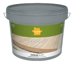 PUUÖLJY ILVES AQUA KIRKAS 2,7 L - Puuöljyt ja terassin käsittely - 6430026958988 - 1