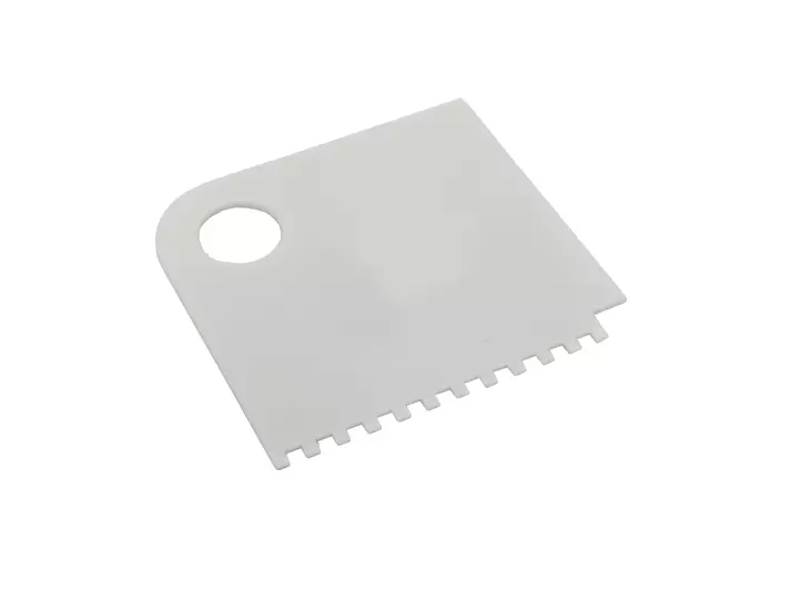 Pieni neliökampa 100x100 mm,4x4 mm,urat - Laatoitustyökalut - 6418378501588 - 1