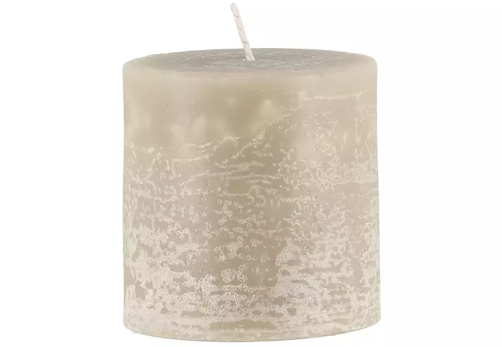 Polar Pöytäkynttilä beige 7x7 cm - Pöytäkynttilät ja tuoksukynttilät - 6410416104928 - 1